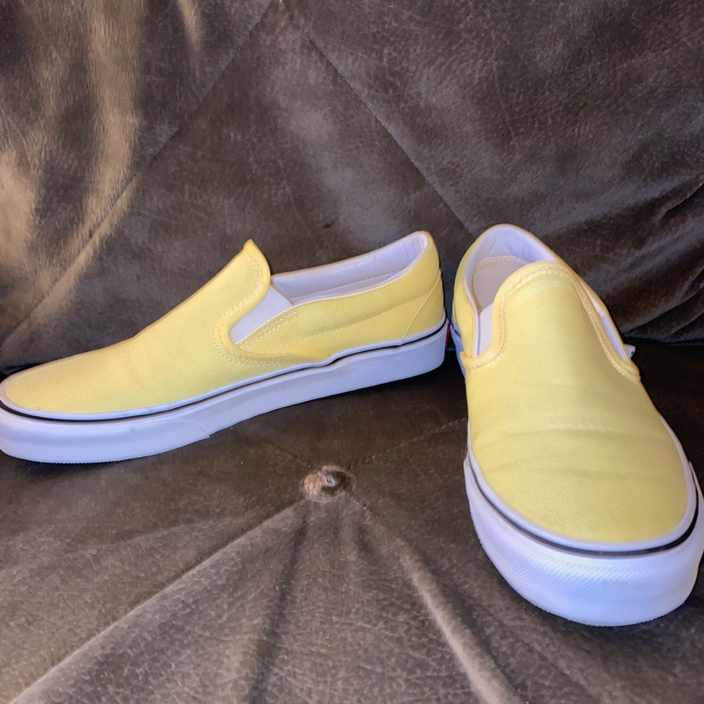 Yellow vans women size 9